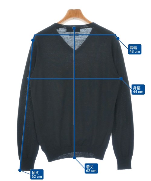 TOMORROWLAND（トゥモローランド）ニット・セーター 黒 サイズ:S メンズ/2200621668049