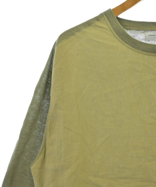 TOMORROWLAND（トゥモローランド）ニット・セーター カーキ サイズ:M メンズ/2200622005065