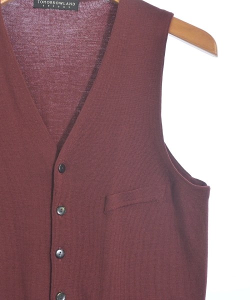 TOMORROWLAND（トゥモローランド）ベスト 赤 サイズ:L メンズ/2200622302249