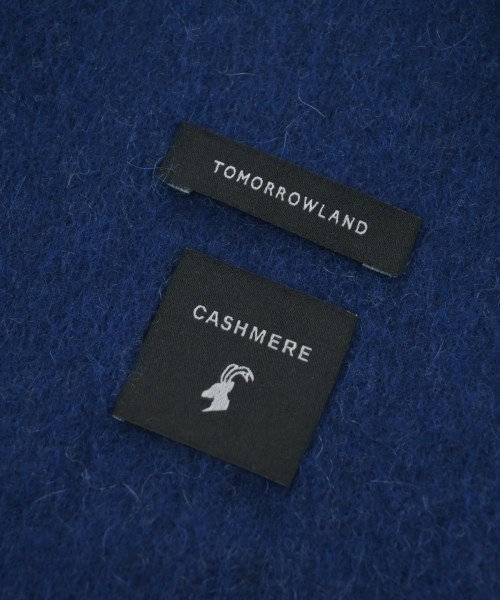 TOMORROWLAND（トゥモローランド）マフラー 青 サイズ:- メンズ/2200610943041