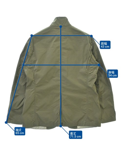 TOMORROWLAND（トゥモローランド）カジュアルジャケット カーキ サイズ:50(L位) メンズ/2200623743041