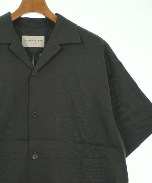 TOMORROWLAND（トゥモローランド）カジュアルシャツ 黒 サイズ:S メンズ/2200620340410