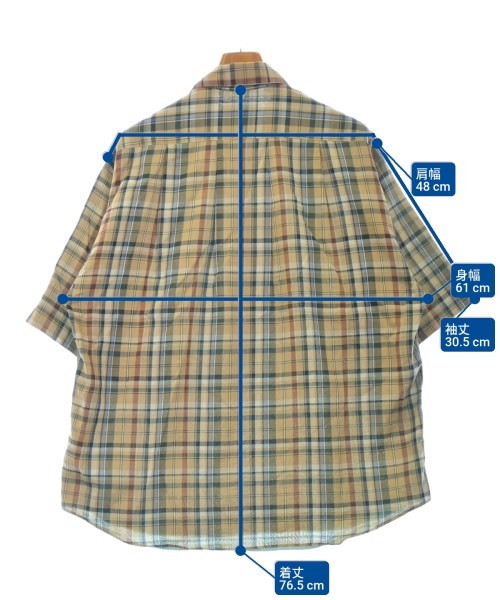 TOMORROWLAND（トゥモローランド）カジュアルシャツ ベージュ サイズ:XS メンズ/2200626772246