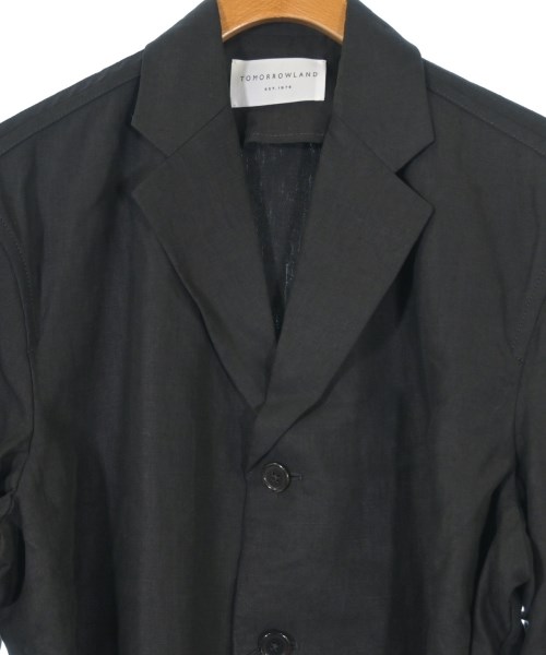 TOMORROWLAND（トゥモローランド）チェスターコート 黒 サイズ:L メンズ/2200625341030