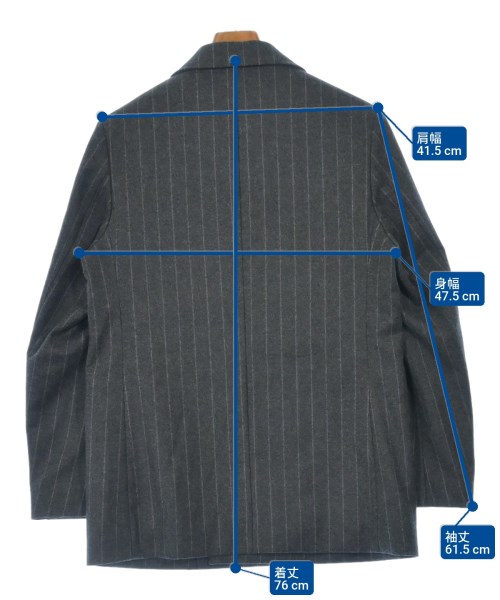 TOMORROWLAND（トゥモローランド）カジュアルジャケット グレー サイズ:XS メンズ/2200628850041