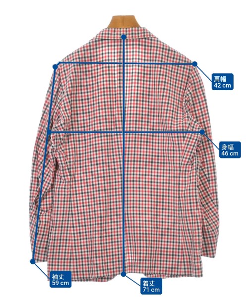 TOMORROWLAND（トゥモローランド）カジュアルジャケット 赤 サイズ:48(M位) メンズ/2200615638096