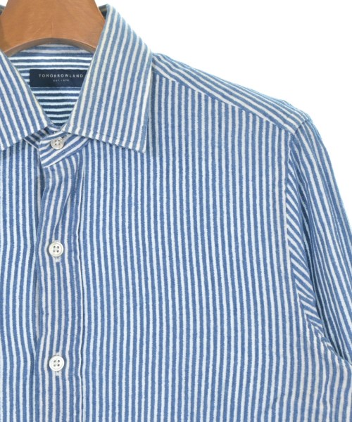 TOMORROWLAND（トゥモローランド）カジュアルシャツ 青 サイズ:S メンズ/2200615638157