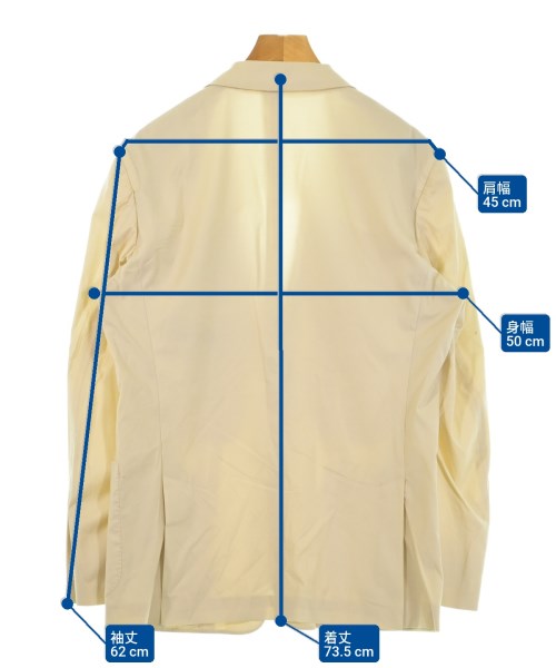 TOMORROWLAND（トゥモローランド）テーラードジャケット ベージュ サイズ:48(M位) メンズ/2200632800018