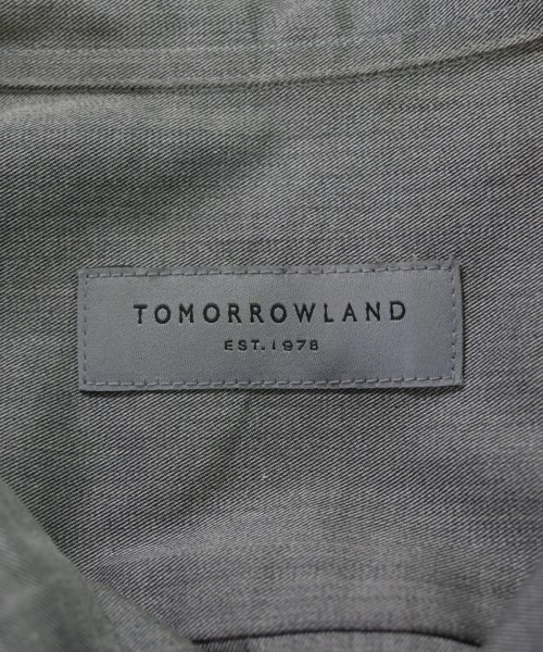 TOMORROWLAND（トゥモローランド）カジュアルシャツ グレー サイズ:XS メンズ/2200612682085