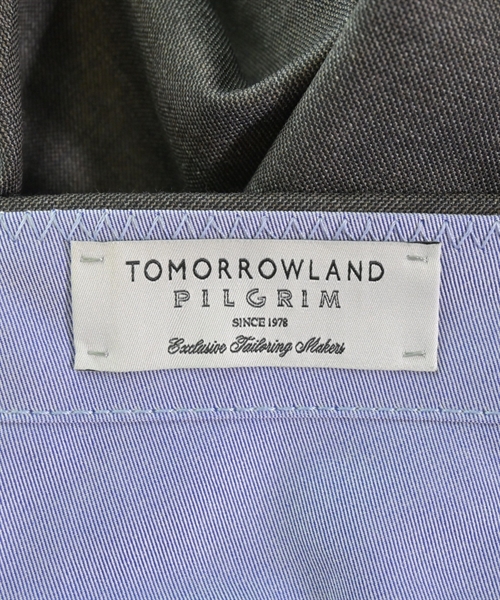 TOMORROWLAND（トゥモローランド）スラックス 茶 サイズ:44(XS位) メンズ/2200610355837