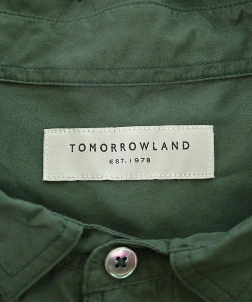 TOMORROWLAND（トゥモローランド）カジュアルシャツ 緑 サイズ:M メンズ/2200613394024