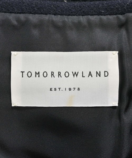 TOMORROWLAND（トゥモローランド）チェスターコート 紺 サイズ:46(S位) メンズ/2200613611015