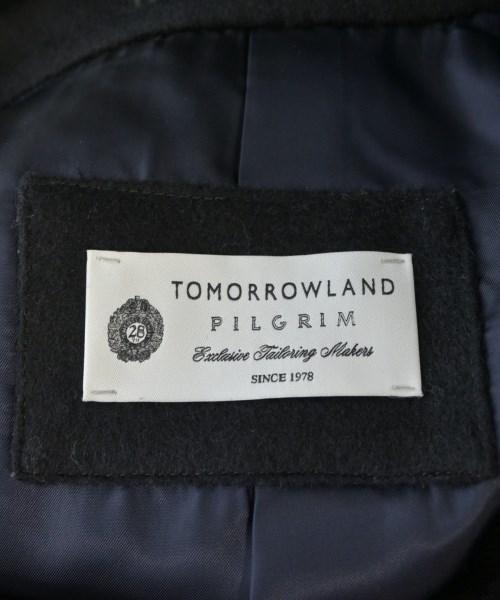 TOMORROWLAND（トゥモローランド）ピーコート 黒 サイズ:48(M位) メンズ/2200614273069