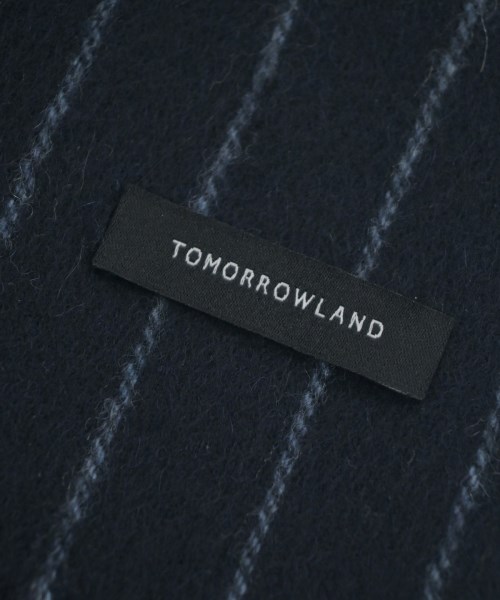 TOMORROWLAND（トゥモローランド）マフラー 紺 サイズ:- メンズ/2200615773094