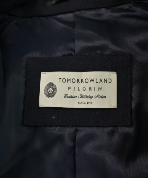 TOMORROWLAND（トゥモローランド）チェスターコート 紺 サイズ:46(S位) メンズ/2200615916095
