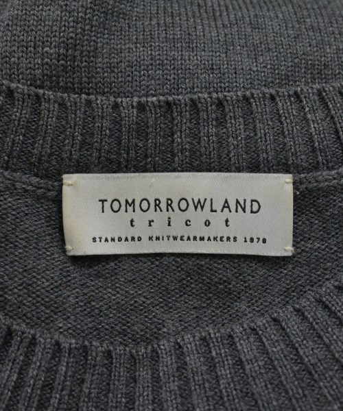 TOMORROWLAND（トゥモローランド）ニット・セーター グレー サイズ:S メンズ/2200616695012
