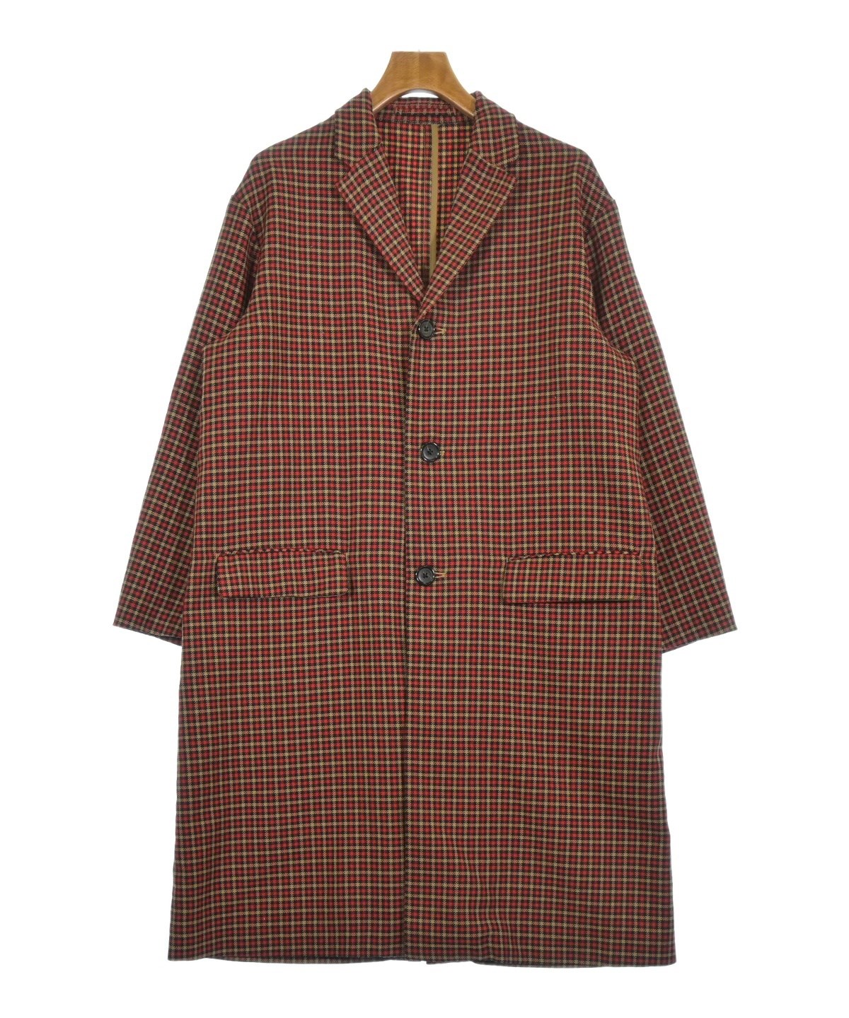 TOMORROWLAND（トゥモローランド）チェスターコート 赤 サイズ:XS