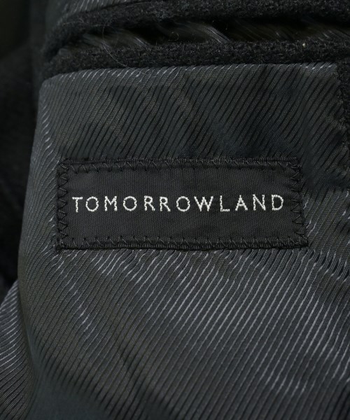 TOMORROWLAND（トゥモローランド）テーラードジャケット 黒 サイズ:46(S位) メンズ/2200617130017