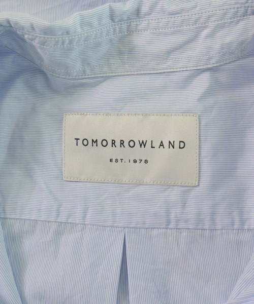 TOMORROWLAND（トゥモローランド）カジュアルシャツ 青 サイズ:S メンズ/2200619014186