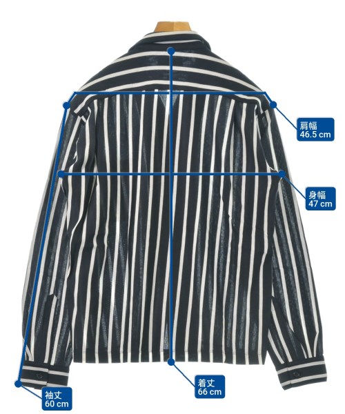 TOMORROWLAND（トゥモローランド）カジュアルシャツ 黒 サイズ:XS メンズ/2200610100062