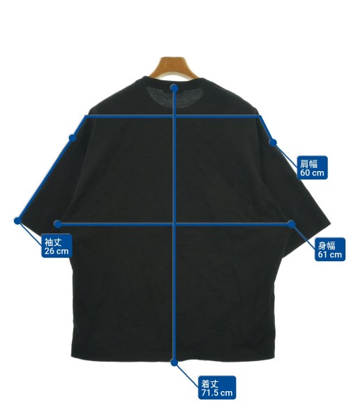 TOMORROWLAND（トゥモローランド）Tシャツ・カットソー 黒 サイズ:S メンズ/2200614003178