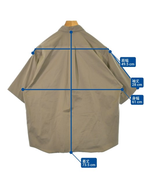 TOMORROWLAND（トゥモローランド）カジュアルシャツ カーキ サイズ:XS メンズ/2200614003239