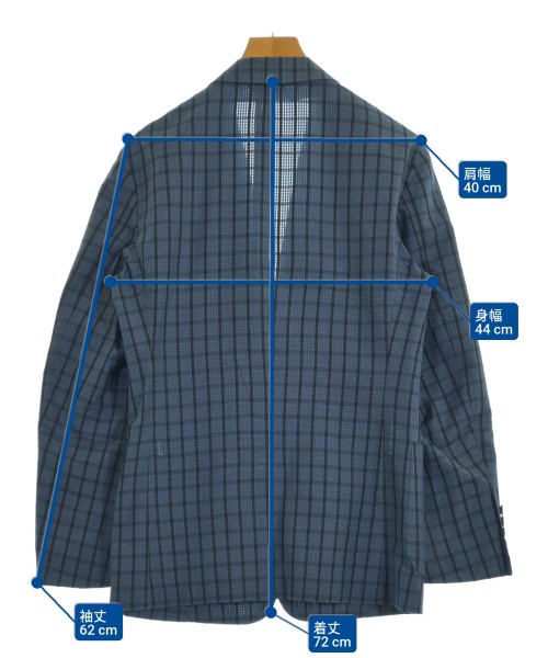 TOMORROWLAND（トゥモローランド）テーラードジャケット 紺 サイズ:44(XS位) メンズ/2200618950010