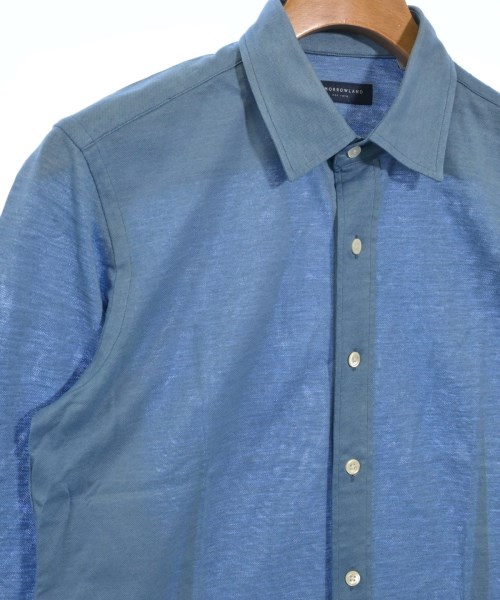 TOMORROWLAND（トゥモローランド）ドレスシャツ 青 サイズ:S メンズ/2200619049034