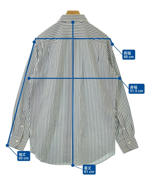 TOMORROWLAND（トゥモローランド）カジュアルシャツ 紺 サイズ:L メンズ/2200619152086