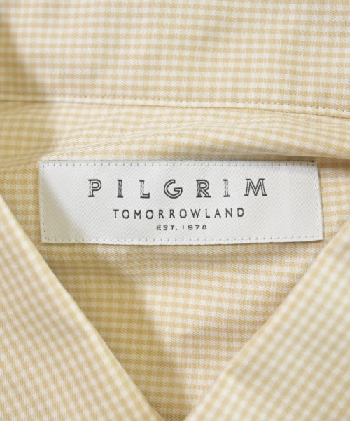TOMORROWLAND（トゥモローランド）カジュアルシャツ 黄 サイズ:42(XL位) メンズ/2200619152109