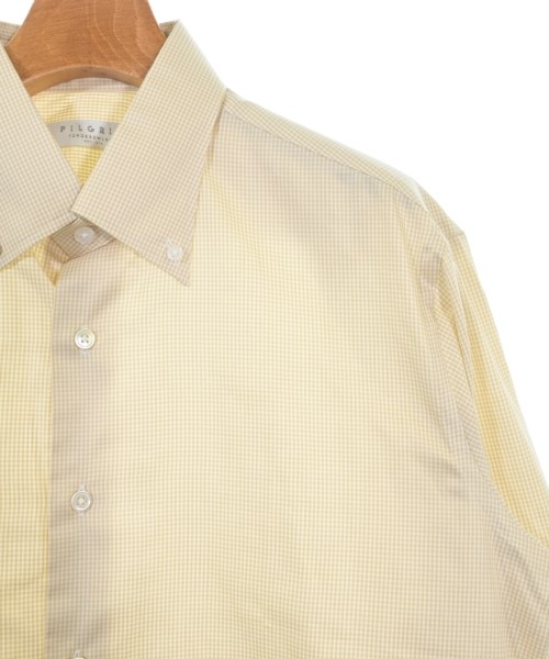 TOMORROWLAND（トゥモローランド）カジュアルシャツ 黄 サイズ:42(XL位) メンズ/2200619152109