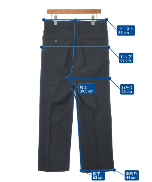 TOMORROWLAND（トゥモローランド）スラックス 黒 サイズ:S メンズ/2200619873011