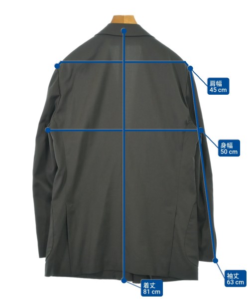 TOMORROWLAND（トゥモローランド）テーラードジャケット 緑 サイズ:48(M位) メンズ/2200619260033