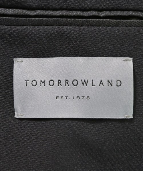 TOMORROWLAND（トゥモローランド）テーラードジャケット 黒 サイズ:50(L位) メンズ/2200619964023