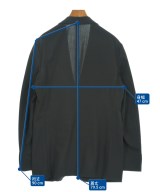 TOMORROWLAND（トゥモローランド）テーラードジャケット 黒 サイズ:50(L位) メンズ/2200619964023