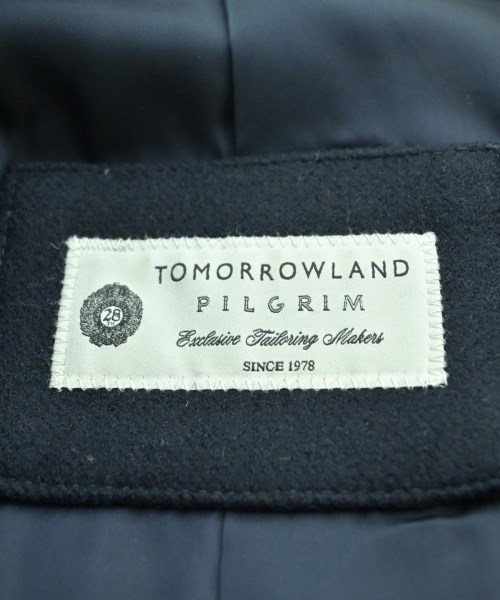 TOMORROWLAND（トゥモローランド）ステンカラーコート 紺 サイズ:48(M位) メンズ/2200620451017