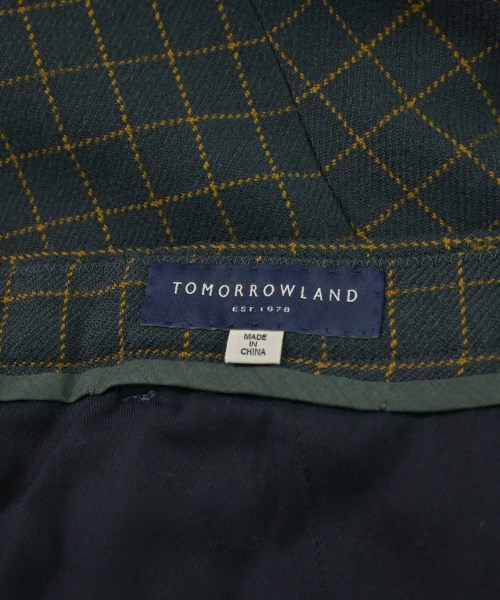 TOMORROWLAND（トゥモローランド）スラックス 緑 サイズ:46(S位) メンズ/2200616413012