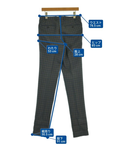 TOMORROWLAND（トゥモローランド）スラックス 緑 サイズ:46(S位) メンズ/2200616413012