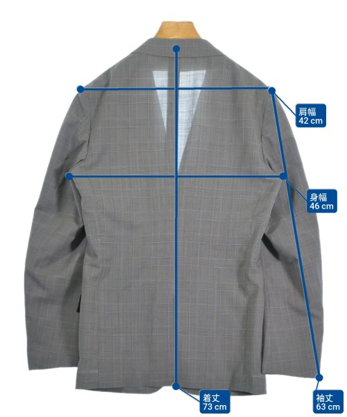 TOMORROWLAND（トゥモローランド）ビジネス グレー サイズ:46(S位)/-(M位) メンズ/2200673749024