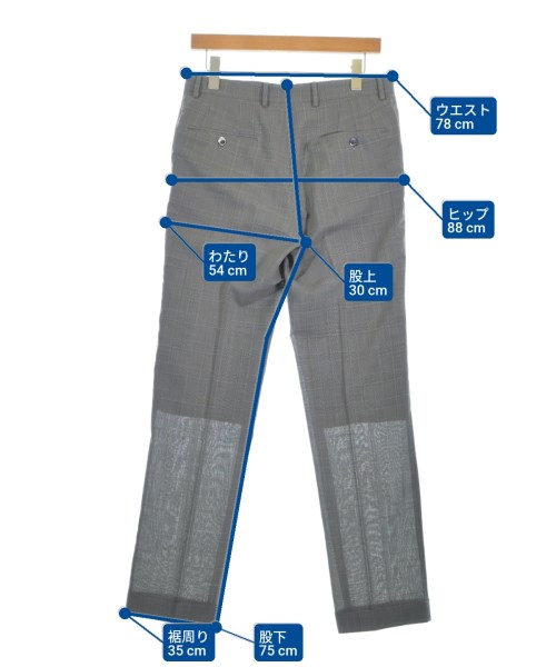 TOMORROWLAND（トゥモローランド）ビジネス グレー サイズ:46(S位)/-(M位) メンズ/2200673749024