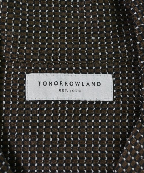 TOMORROWLAND（トゥモローランド）カジュアルシャツ 茶 サイズ:S メンズ/2200673815033