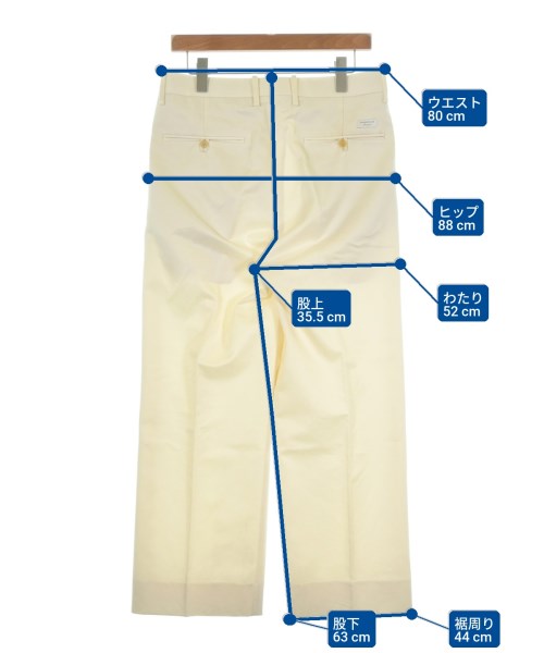 TOMORROWLAND（トゥモローランド）チノパン 白 サイズ:S メンズ/2200674133105