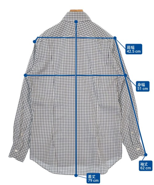 TOMORROWLAND（トゥモローランド）カジュアルシャツ 黒 サイズ:40(L位) メンズ/2200674305045