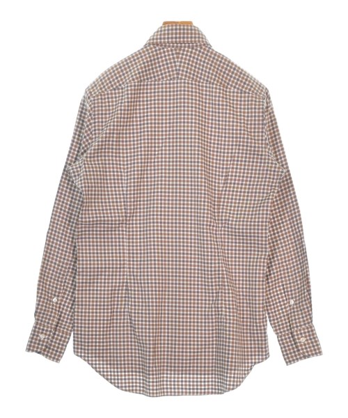 TOMORROWLAND（トゥモローランド）カジュアルシャツ 茶 サイズ:39(M位) メンズ/2200674305052