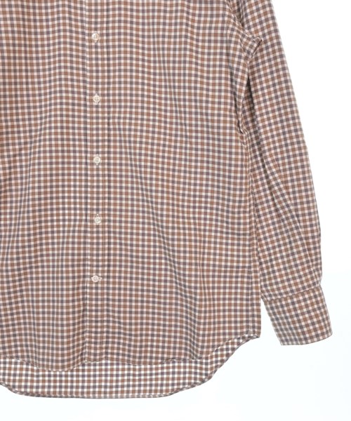TOMORROWLAND（トゥモローランド）カジュアルシャツ 茶 サイズ:39(M位) メンズ/2200674305052