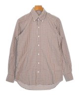 TOMORROWLAND（トゥモローランド）カジュアルシャツ 茶 サイズ:39(M位) メンズ/2200674305052