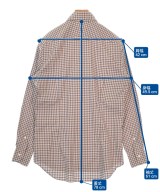 TOMORROWLAND（トゥモローランド）カジュアルシャツ 茶 サイズ:39(M位) メンズ/2200674305052