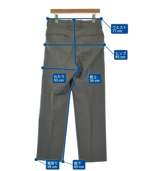 TOMORROWLAND（トゥモローランド）スラックス グレー サイズ:XS メンズ/2200669786026