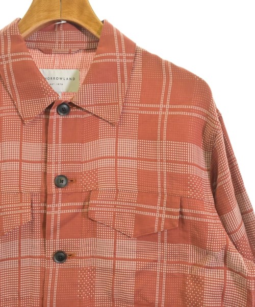 TOMORROWLAND（トゥモローランド）カジュアルシャツ オレンジ サイズ:S メンズ/2200675999076