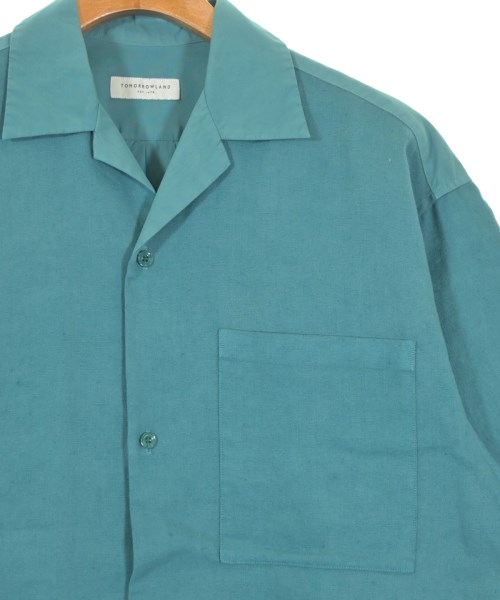 TOMORROWLAND（トゥモローランド）カジュアルシャツ 青 サイズ:XS メンズ/2200672727054